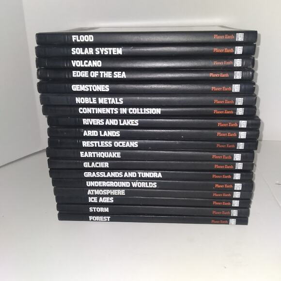 Time Life PLANET EARTH Complete Set Lot 18 Volumes Hardcover Books 1985